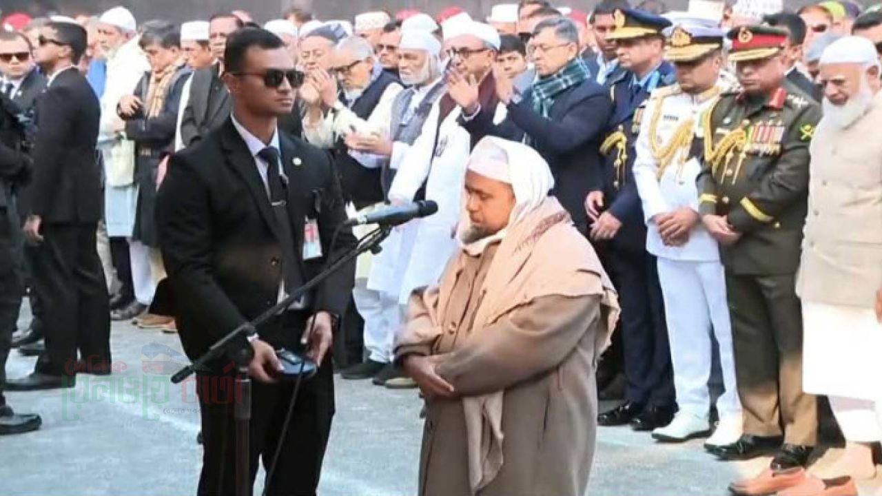 জনজোয়ারে খালেদা জিয়ার জানাজা অনুষ্ঠিত