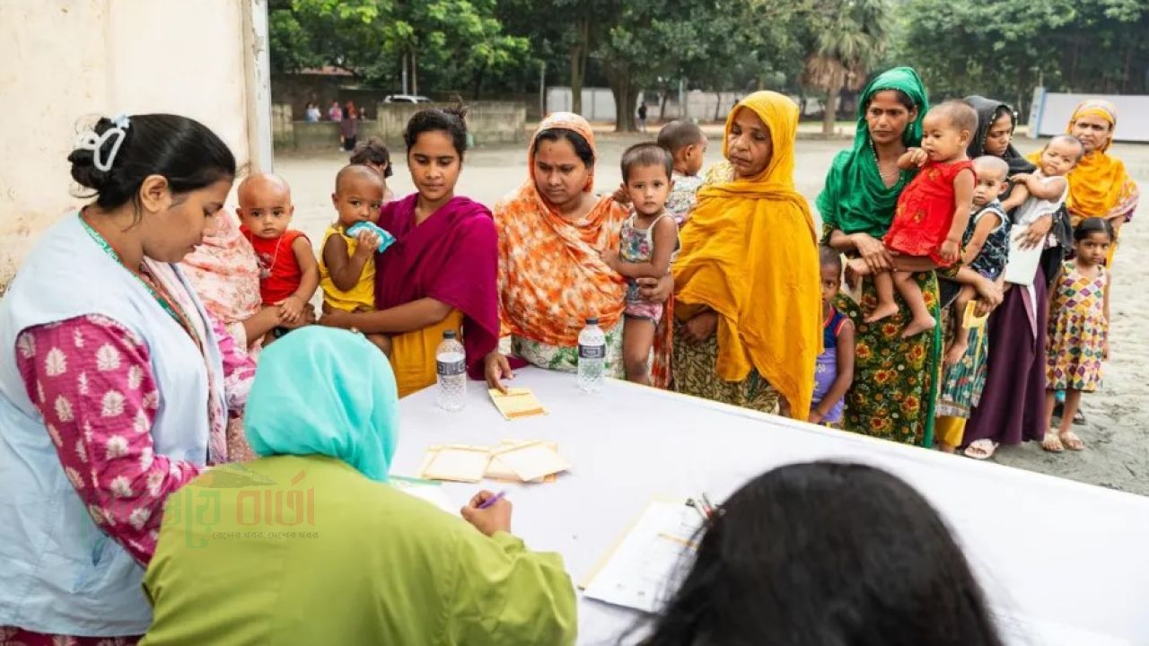 ৩৪ লাখ শিশুকে হাম ও রুবেলা টিকা কার্যক্রমে যুক্তরাষ্ট্রের সহায়তা