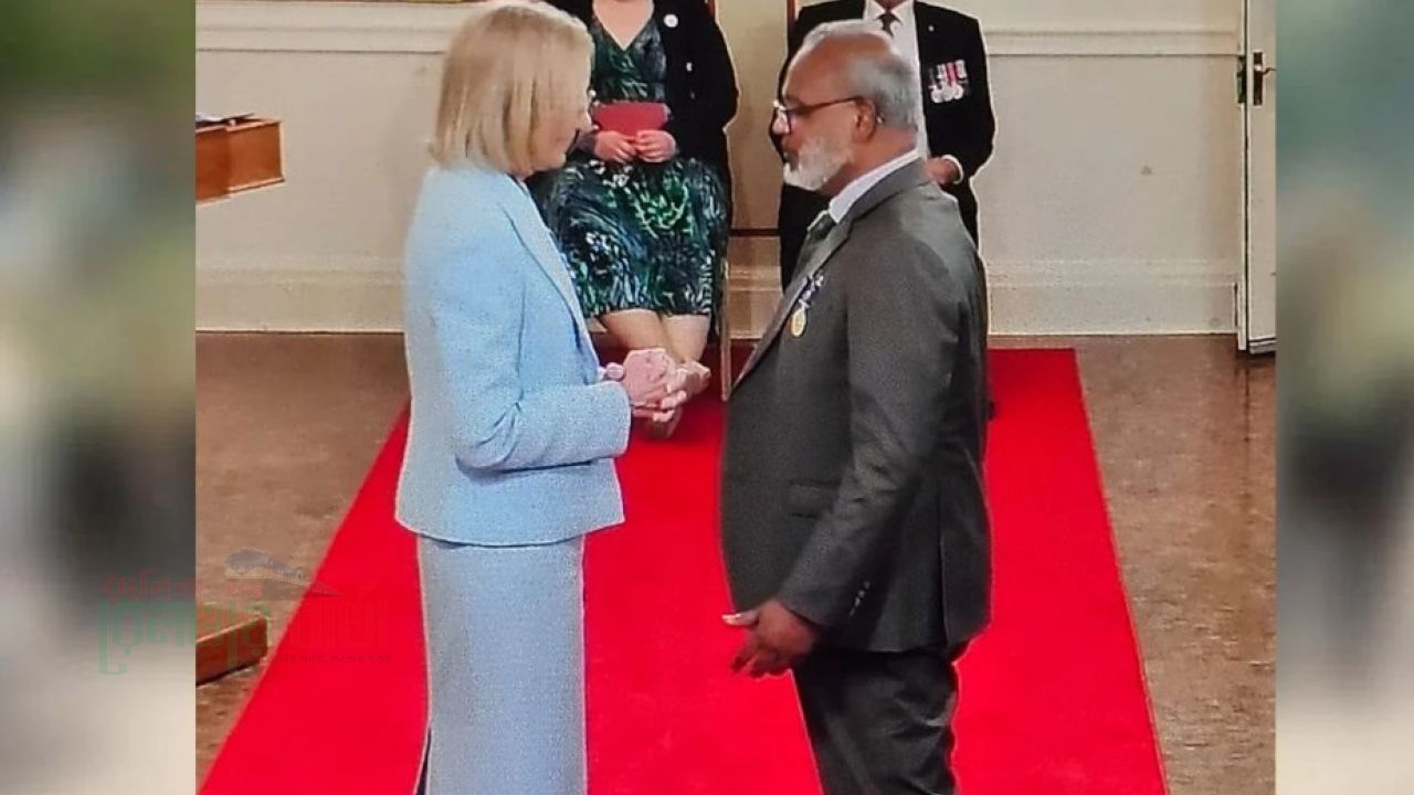 অস্ট্রেলিয়ায় রাষ্ট্রীয় সম্মাননায় বাংলাদেশের ড. শাহজাহান খান