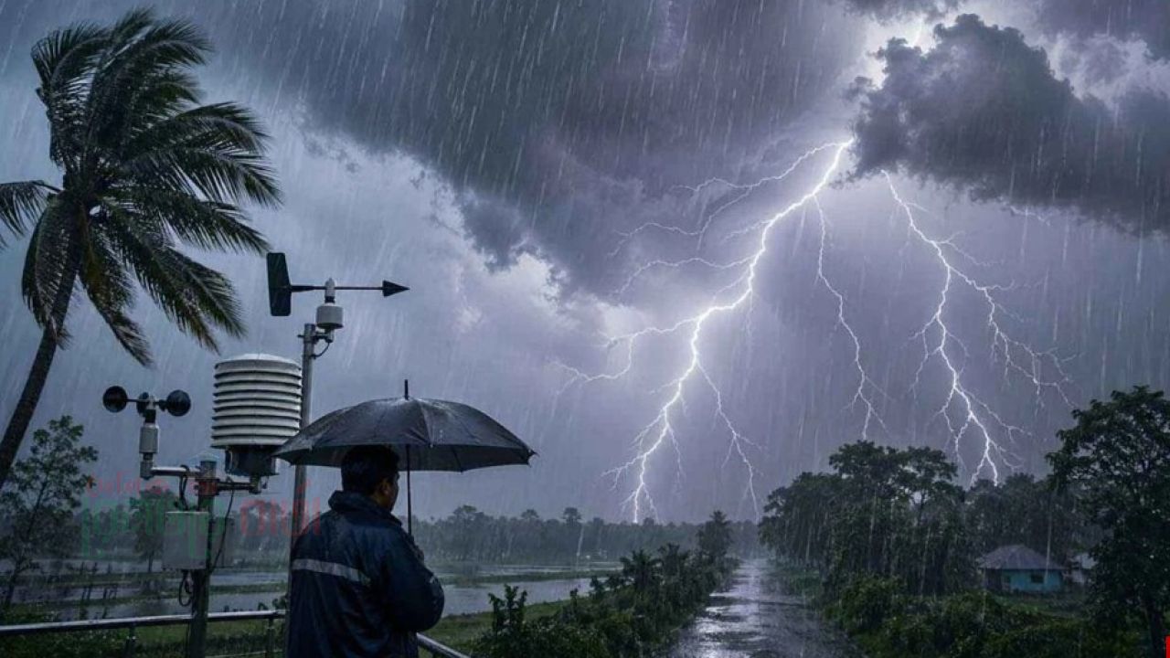 ঘূর্ণিঝড়ের প্রভাবে যেসব বিভাগে বৃষ্টি হতে পারে আজ